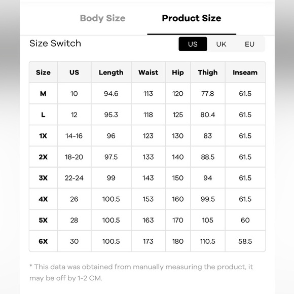 BloomChic Plus Size 2XL Plain Pocket Button Detail Pleated Pants us18-20 - Picture 6 of 6